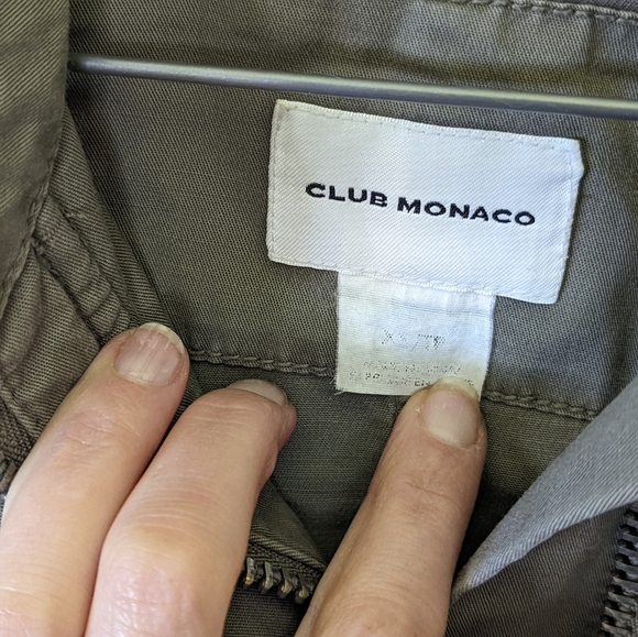 Woman's Club Monaco Green Jacket - Picture 3 of 11